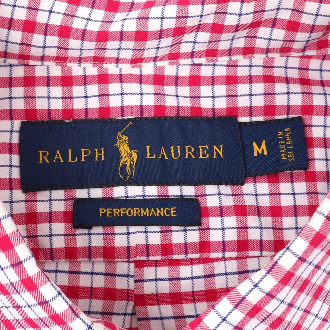 폴로 랄프로렌 핑크 체크 퍼포먼스 코튼 셔츠 상품이미지8