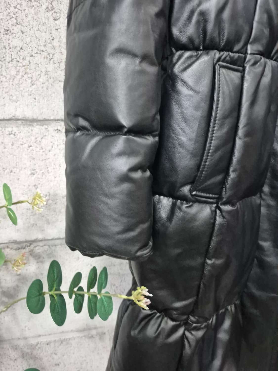 일본 소우 클로스 양가죽 다운롱패딩 상품이미지5