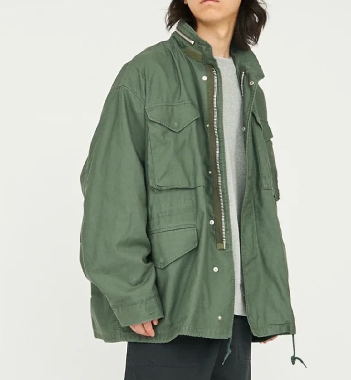 프레쉬 서비스 - 백사틴 필드 자켓 상품이미지5