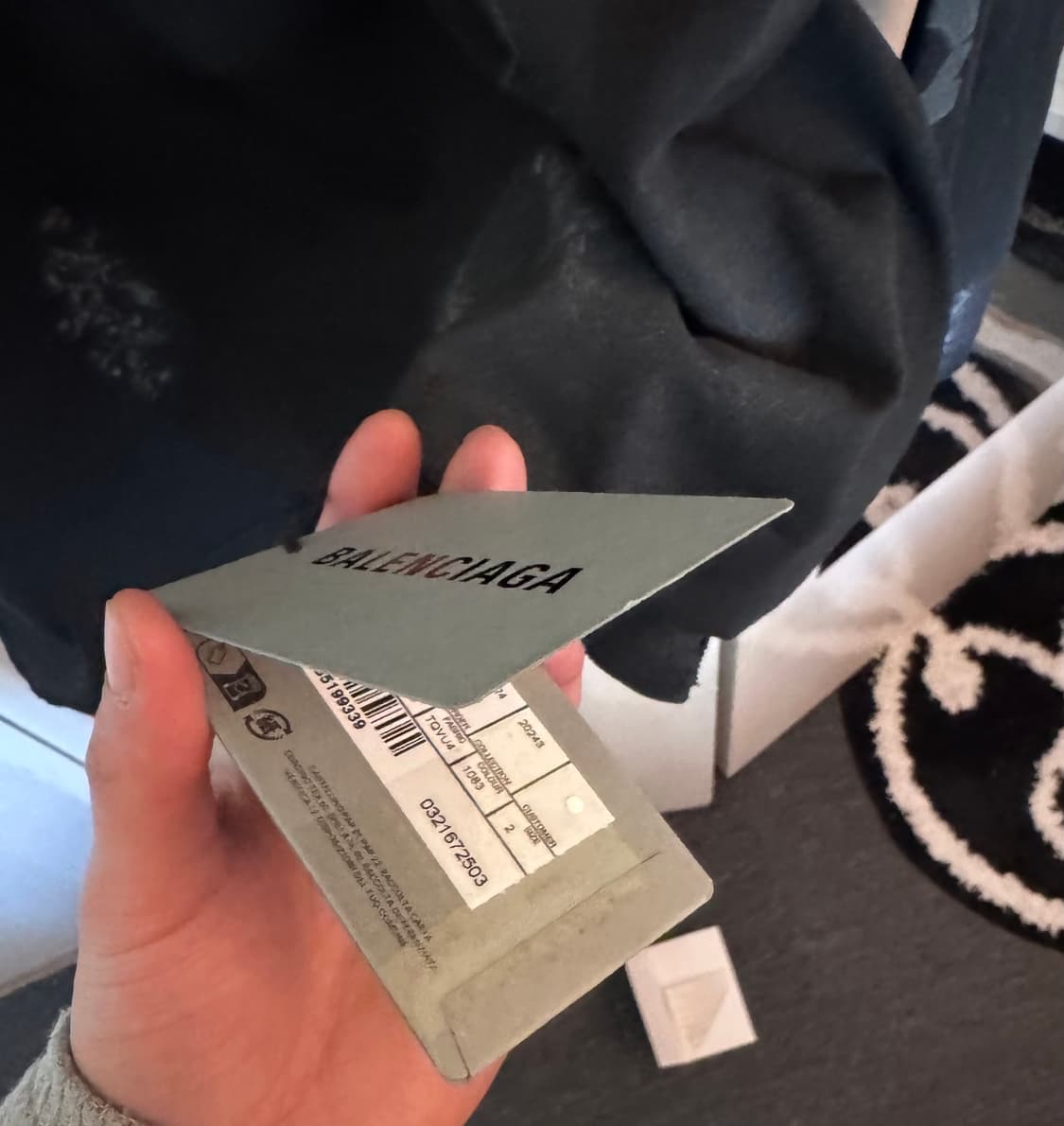 발렌시아가 워싱 롱슬리브(2사이즈) 상품이미지3