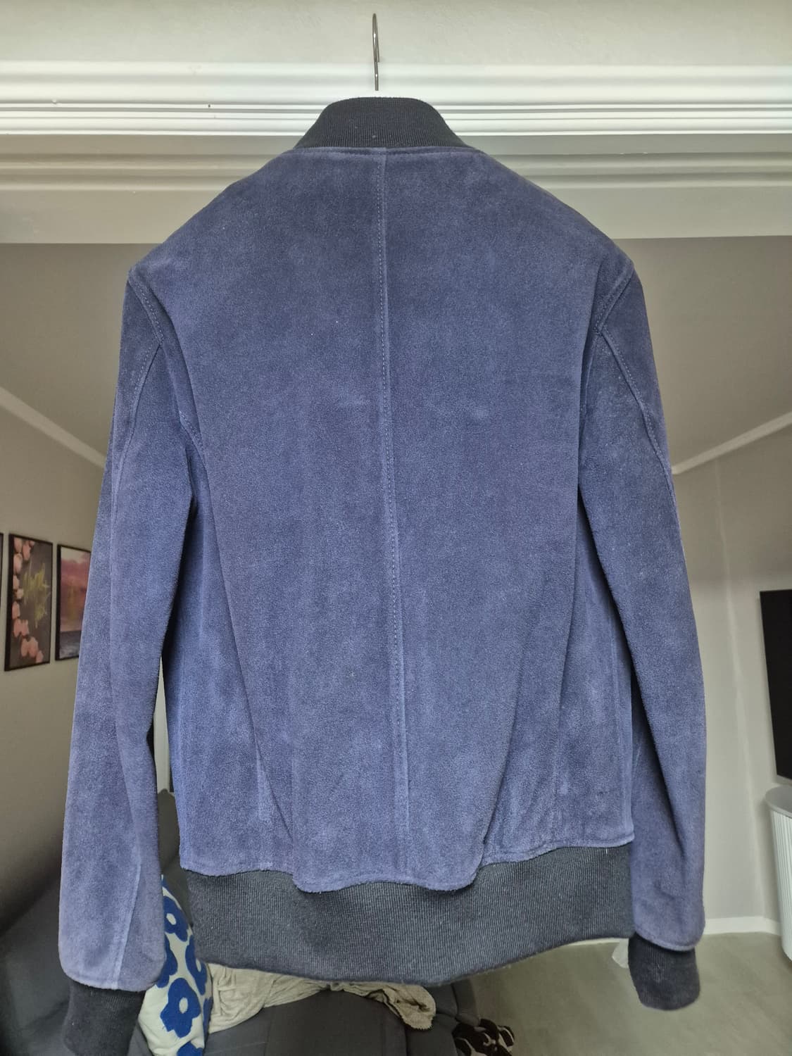 고스트테일러 소가죽 스웨이드 자켓 M 상품이미지4