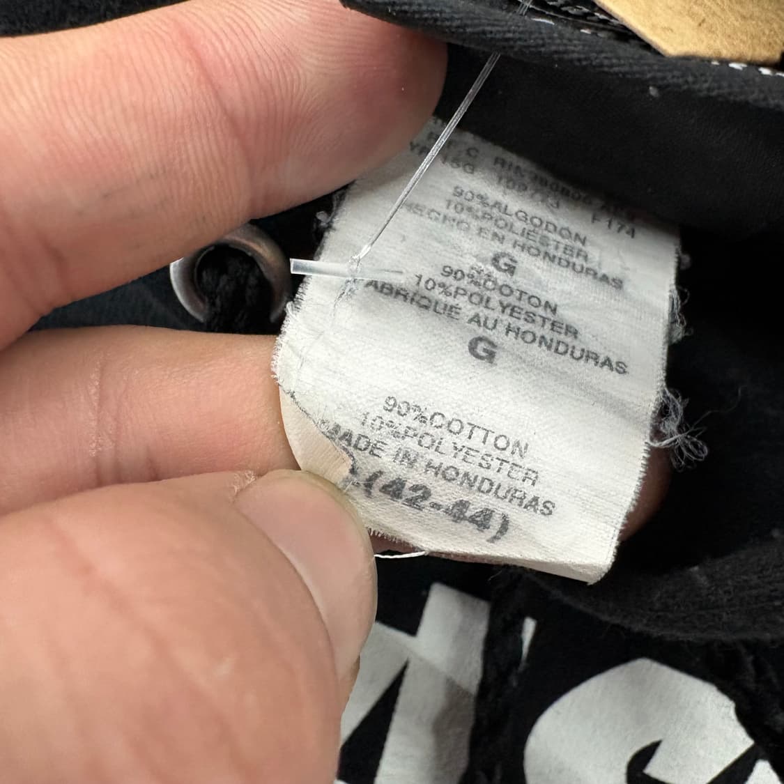 (105)트래셔 블랙 스파이더 웹 후드 상품이미지6