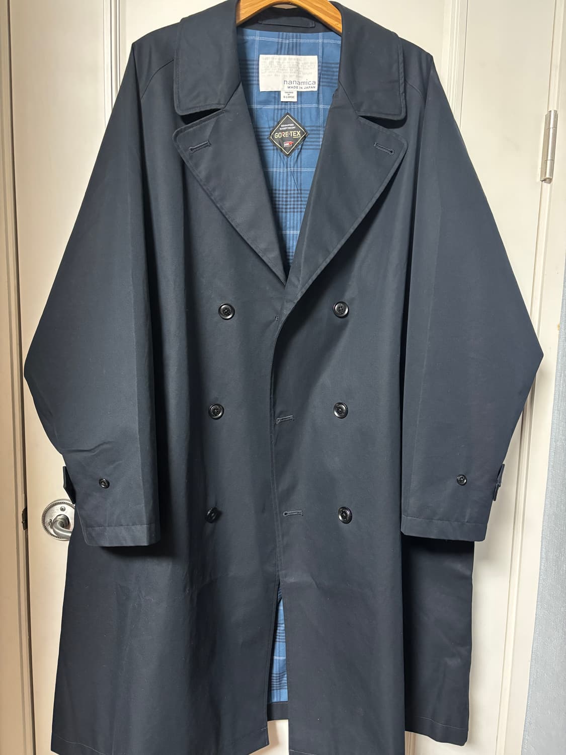 나나미카 2L 고어텍스 더블 코트 네이비 XL 상품이미지1