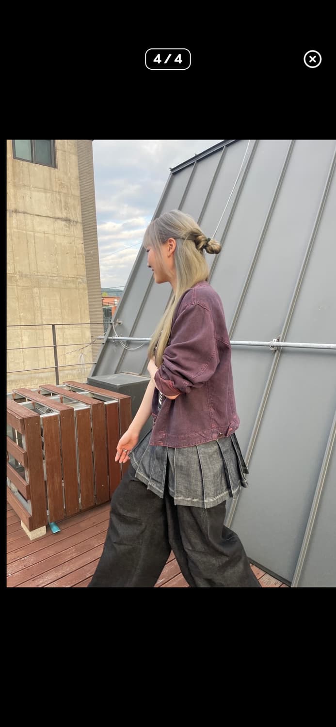 퍼플데님 빈티지 자켓 상품이미지4