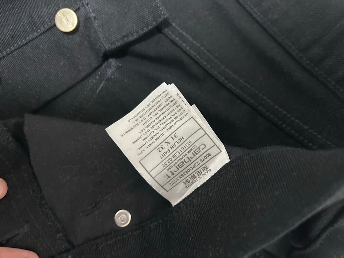 칼하트 WIP 놀란 팬츠 상품이미지2