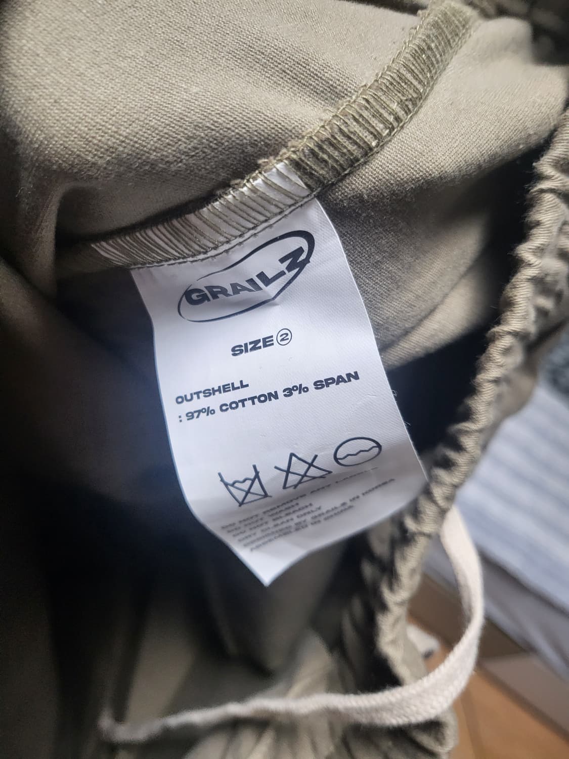 그레일즈 grailz 플라이트 포켓 카고 팬츠 탄 2 상품이미지6