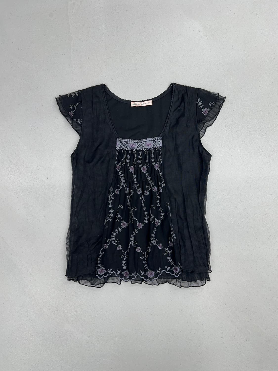 BRIGITTE BURN FIRST 반팔 블라우스 상품이미지1