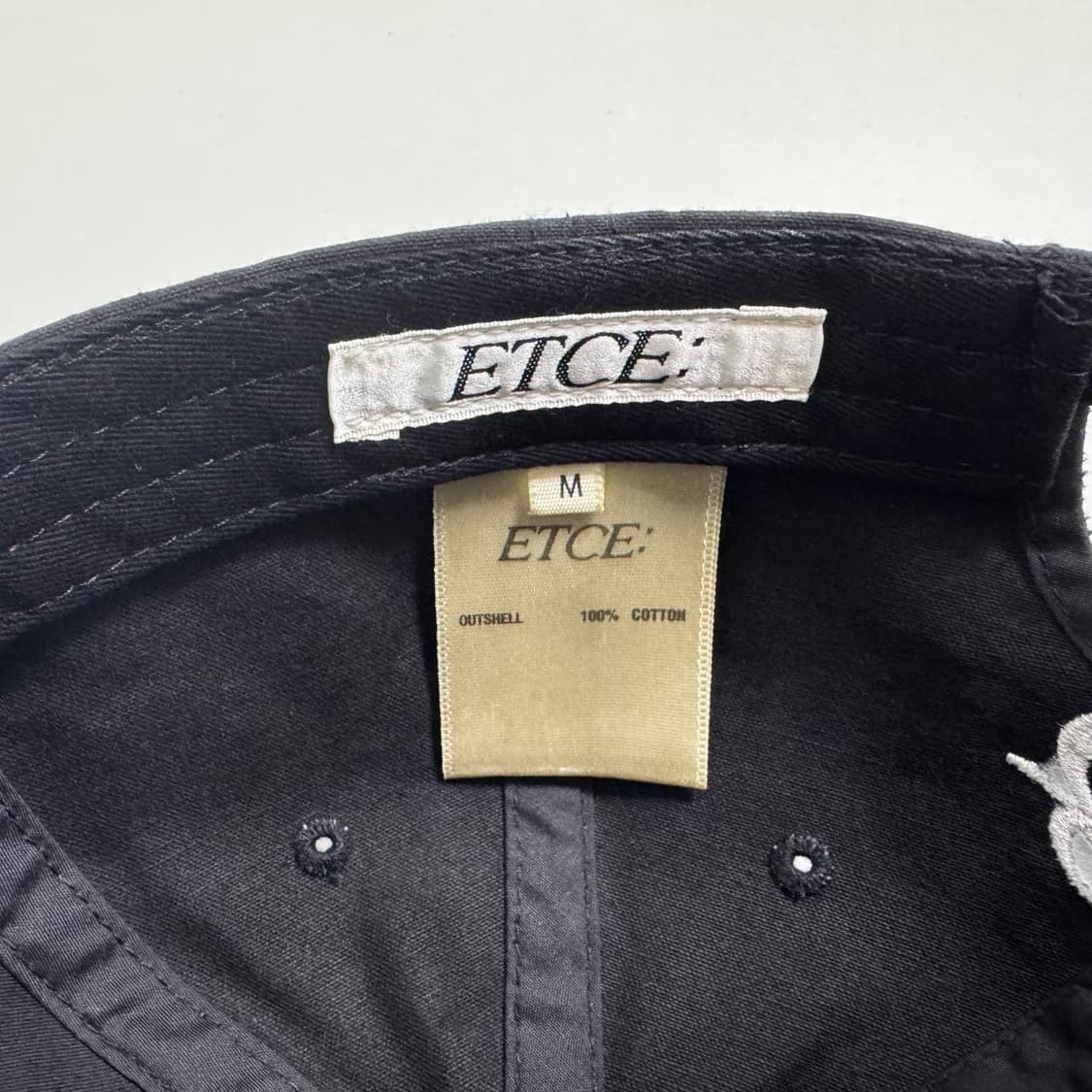 ETCE NEW VISION 블랙 볼캡 M 상품이미지4