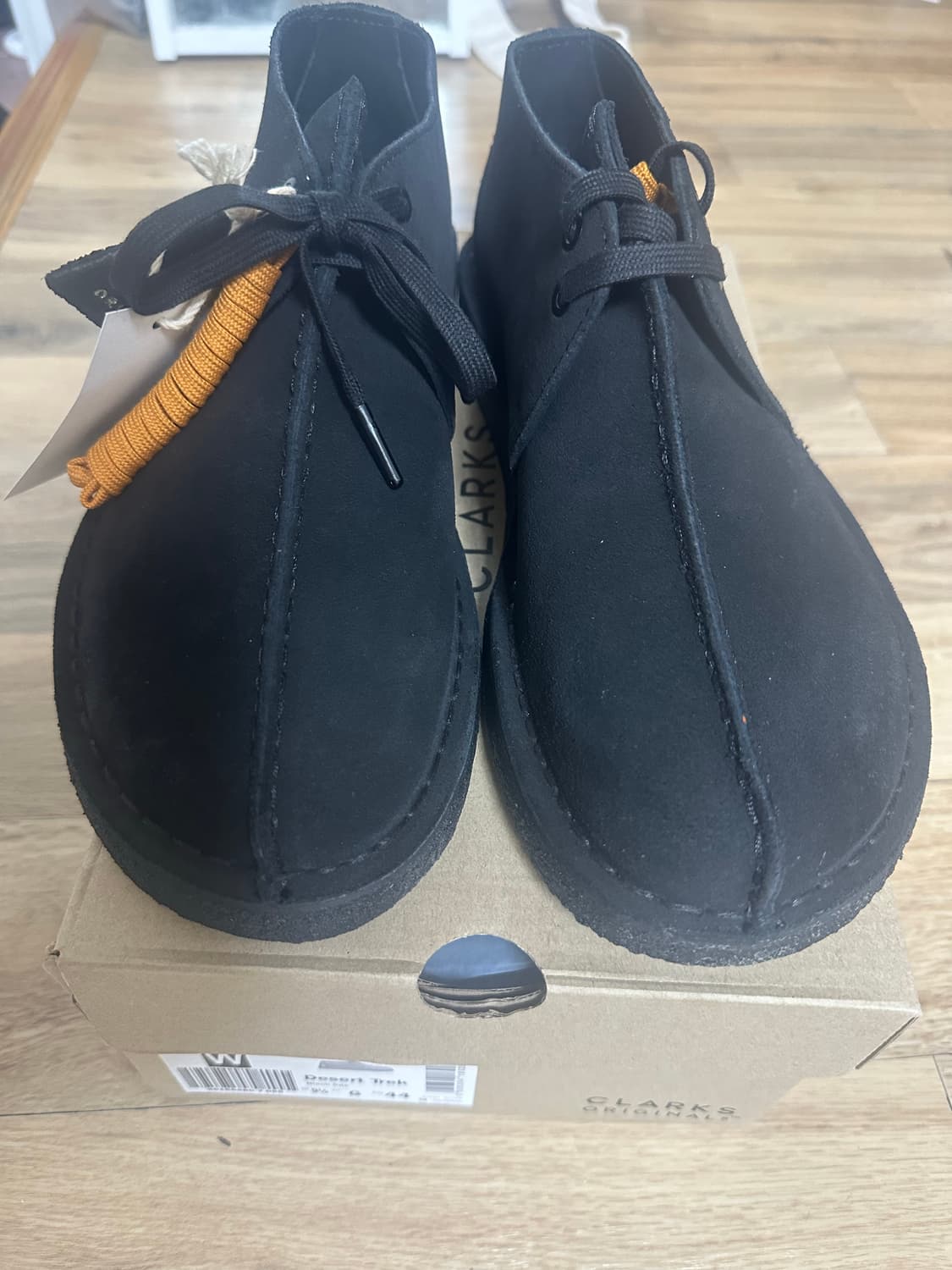 클락스 데저트 트랙 uk9.5 블랙 새상품 상품이미지1