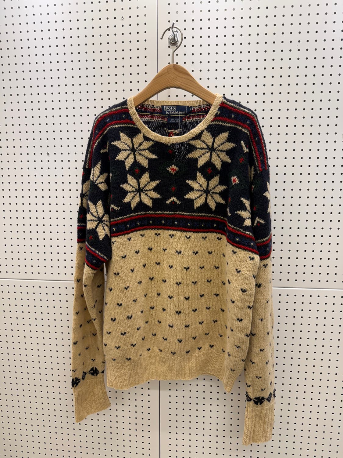 폴로 랄프로렌 노르딕 패턴 울 니트 U801 상품이미지2