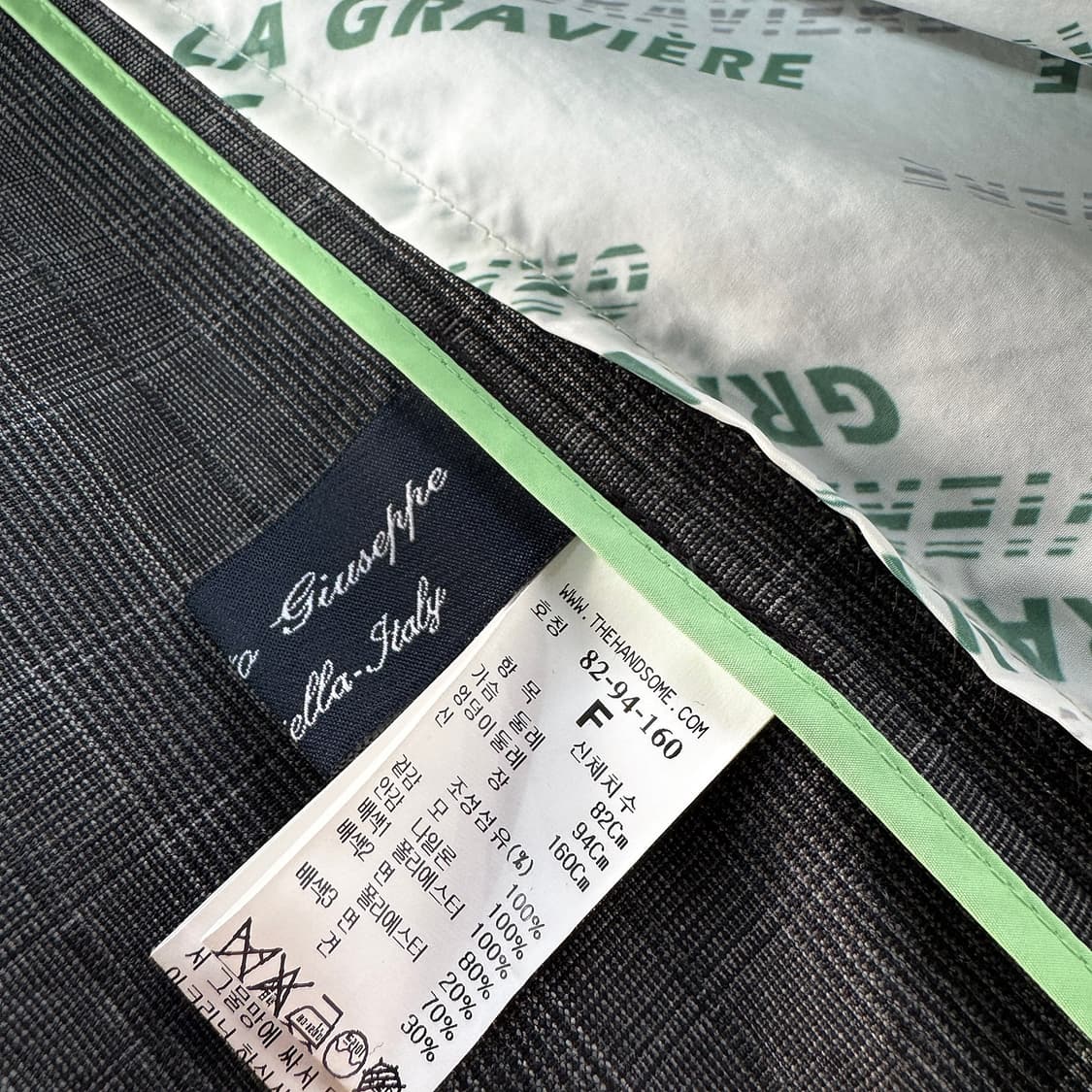 타임 TIME 크링클 체크 코트 상품이미지4