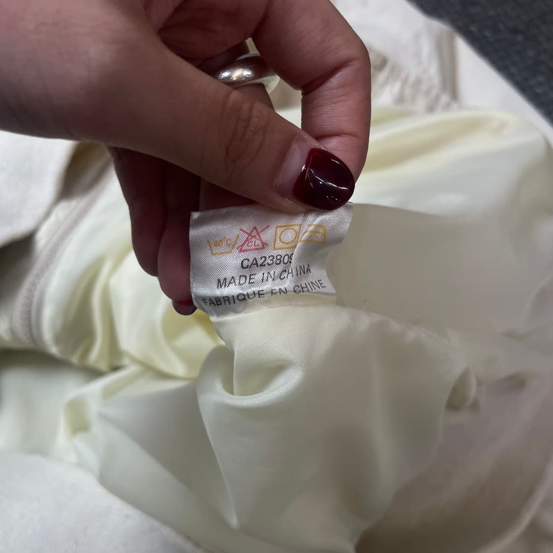 펑크셔널즈 아이보리 해링턴 자켓 XL 상품이미지6