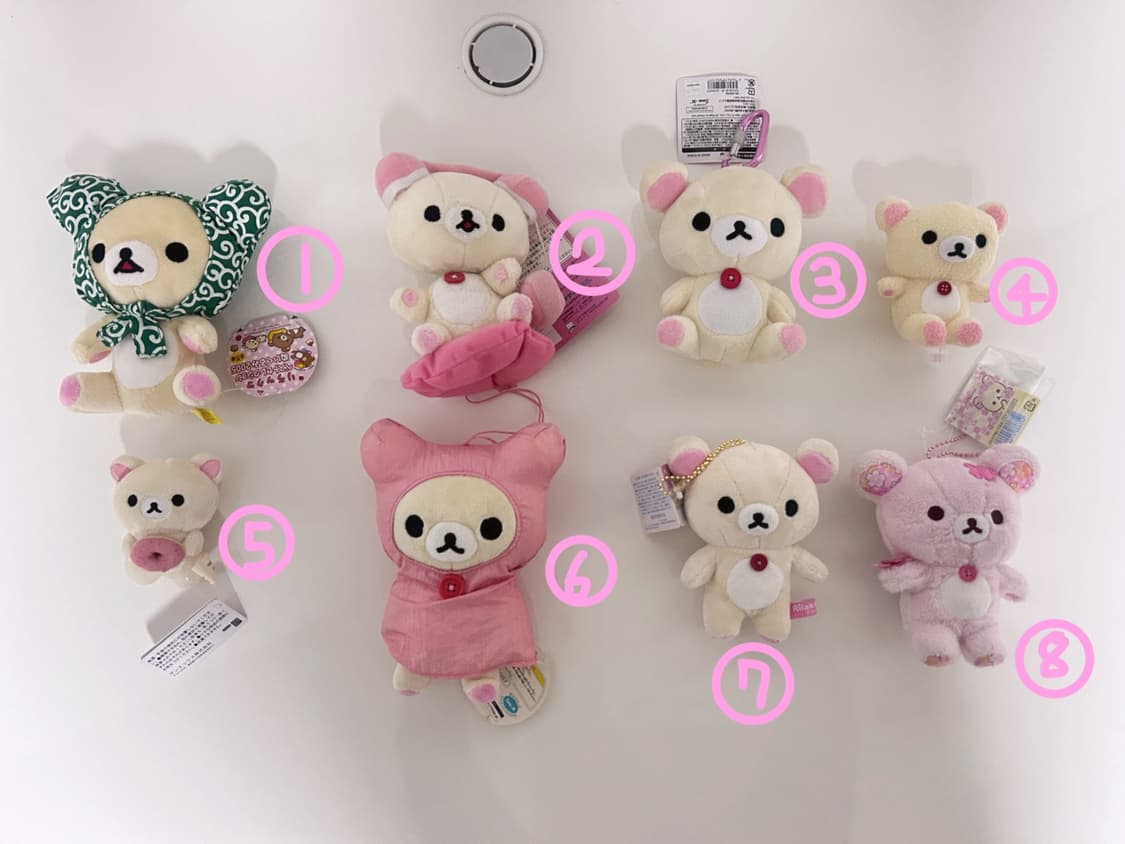 코리락쿠마 21가지 일괄 상품이미지1