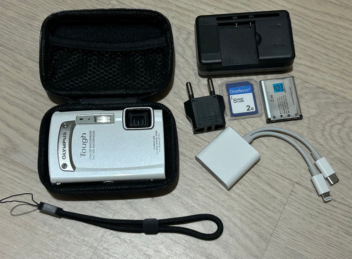 올림푸스 tough tg-310 화이트디카 상품이미지1