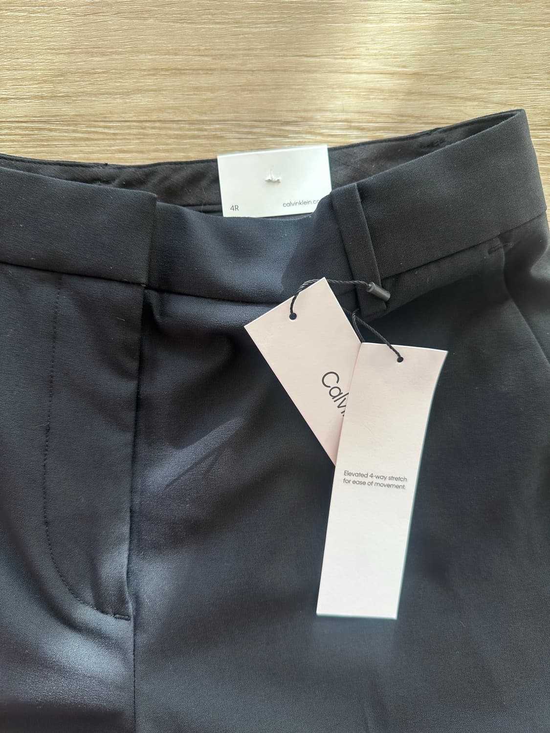 [예약상품] 캘빈클라인 블랙 슬랙스 (새상품/택O) 상품이미지4