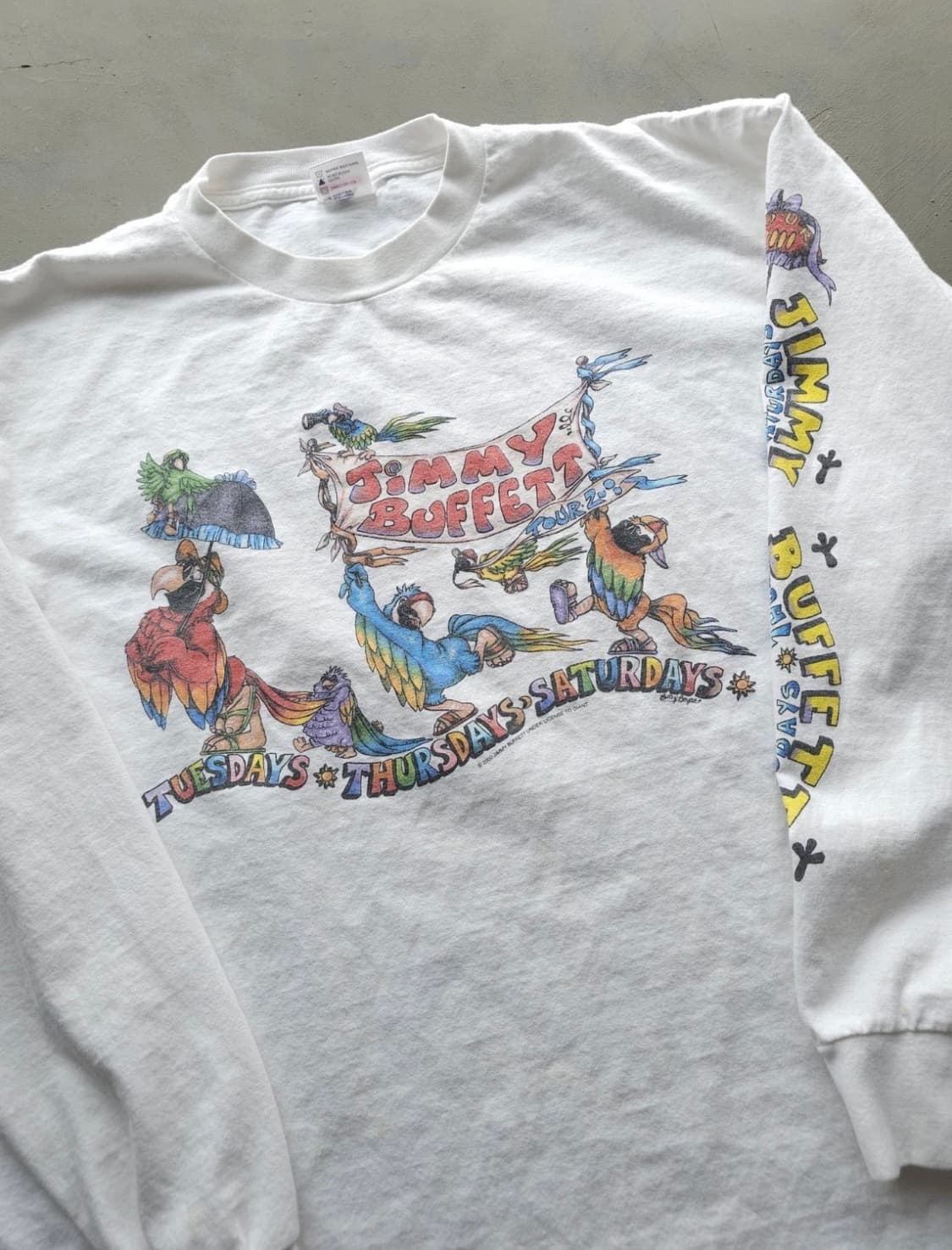 90s jimmy buffet long sleeve 상품이미지3