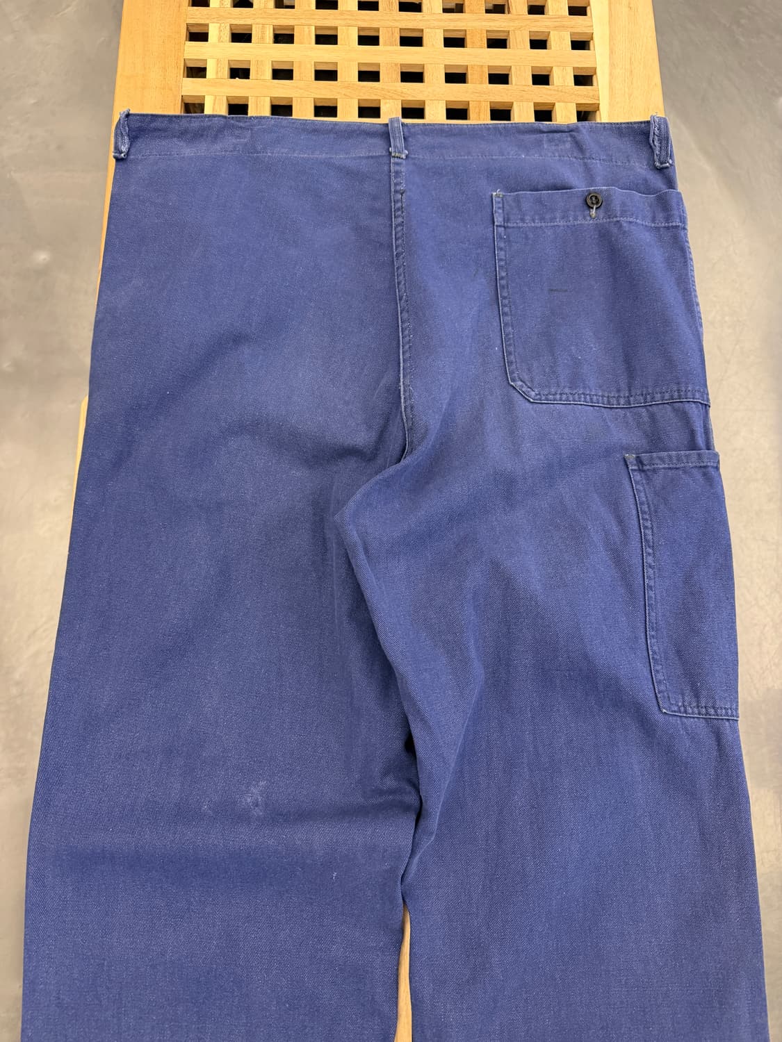 FADED WASHED NAVY OLD EURO 빈티지프렌치워크팬츠 상품이미지7