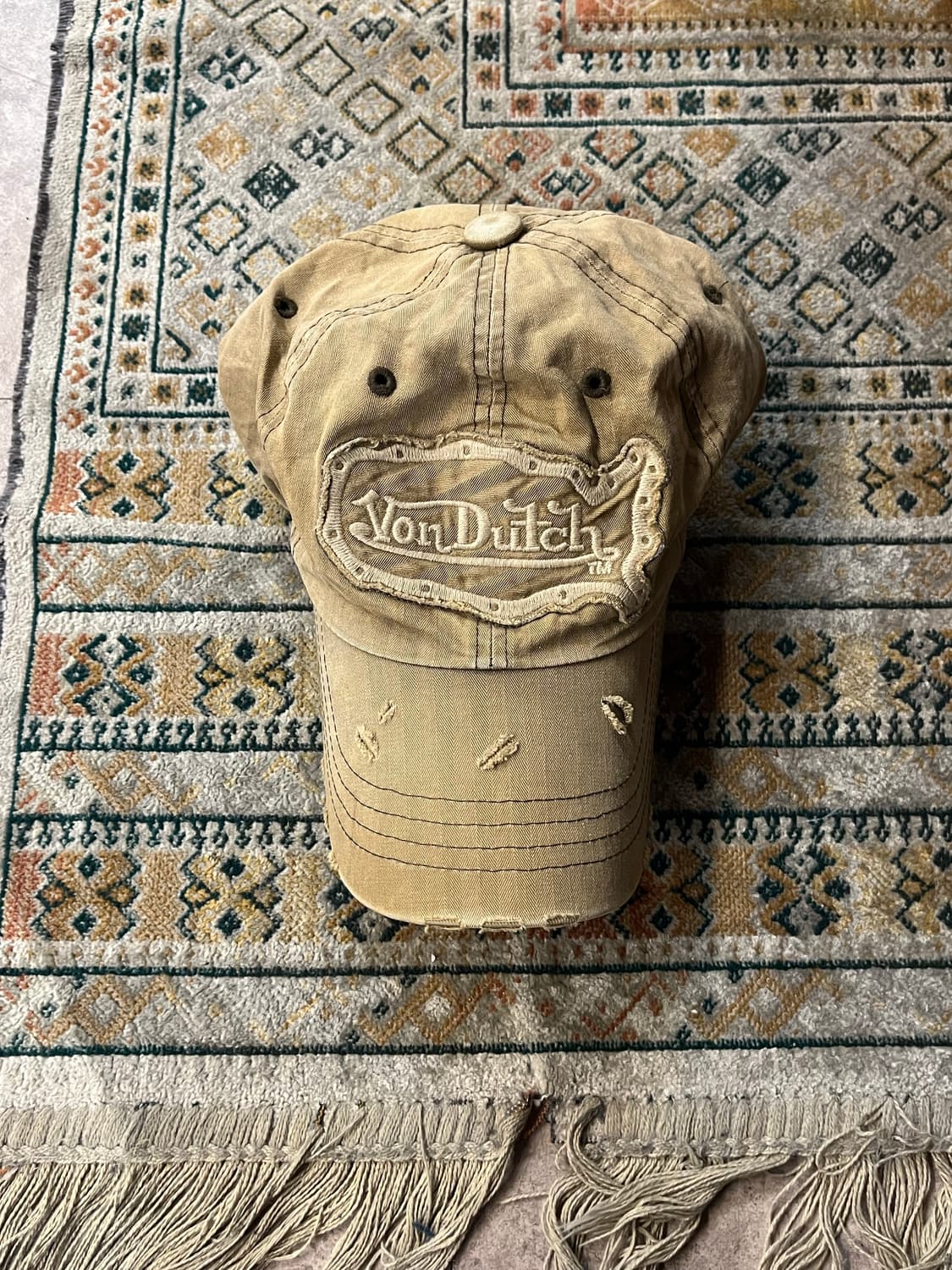 본더치 볼캡 모자 베이지 #csz1964 상품이미지1