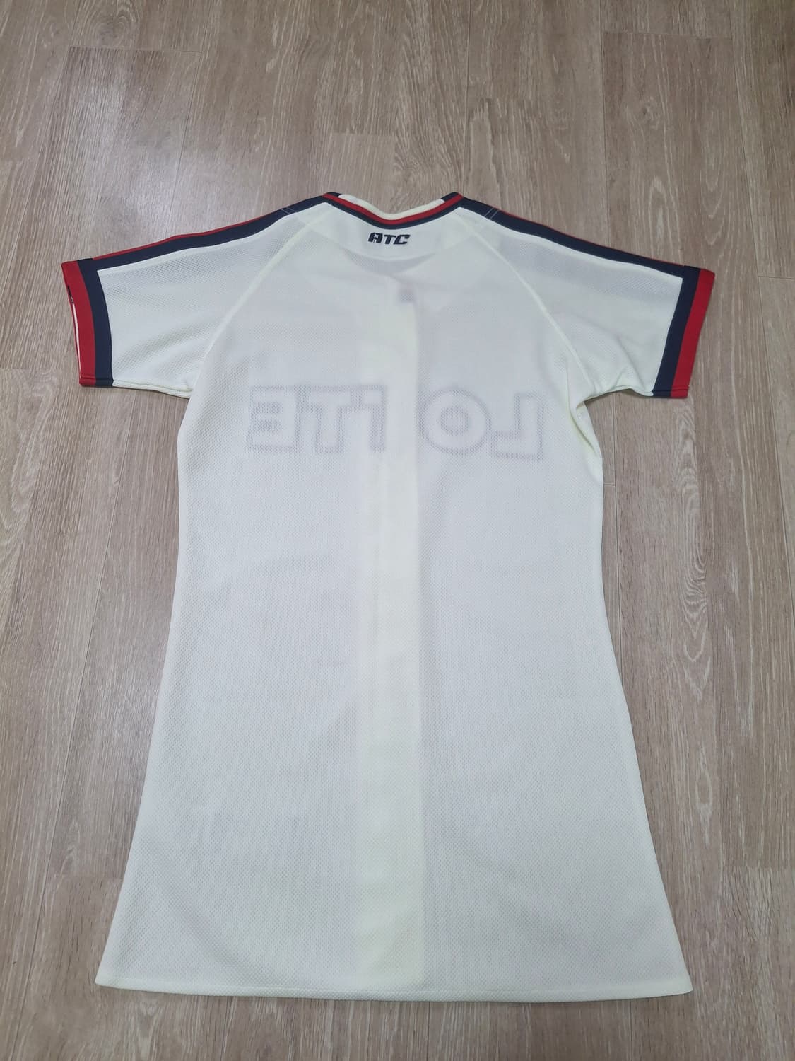 롯데자이언츠 원피스 챔피언 아이보리 44사이즈 유니폼 상품이미지2