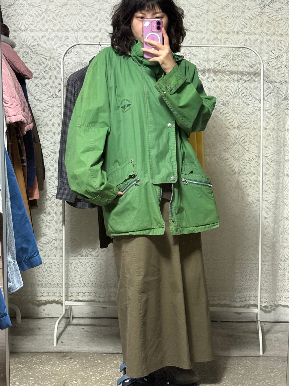 GANDER  프레쉬 그린 바람막이 상품이미지2