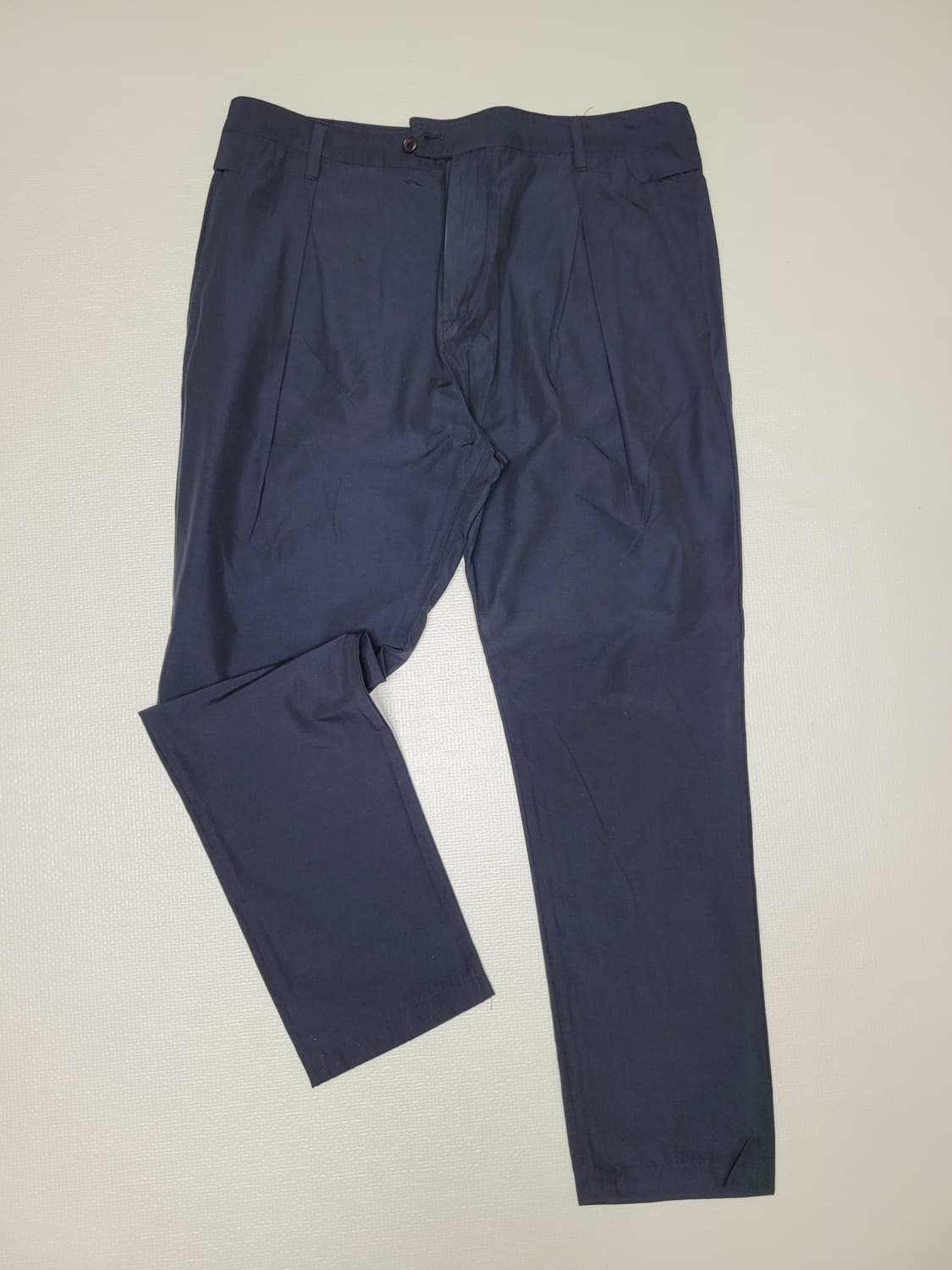 코데즈컴바인 남자 원턱 슬랙스 34 다크네이비  상품이미지1