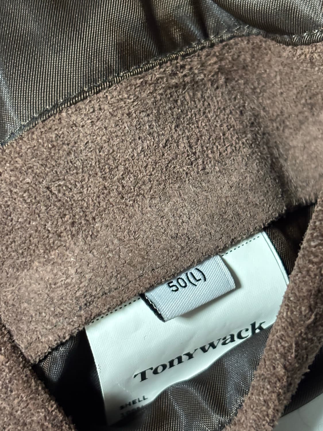 L) 토니웩 21fw 웨스턴 스웨이드 자켓 브라운 상품이미지6