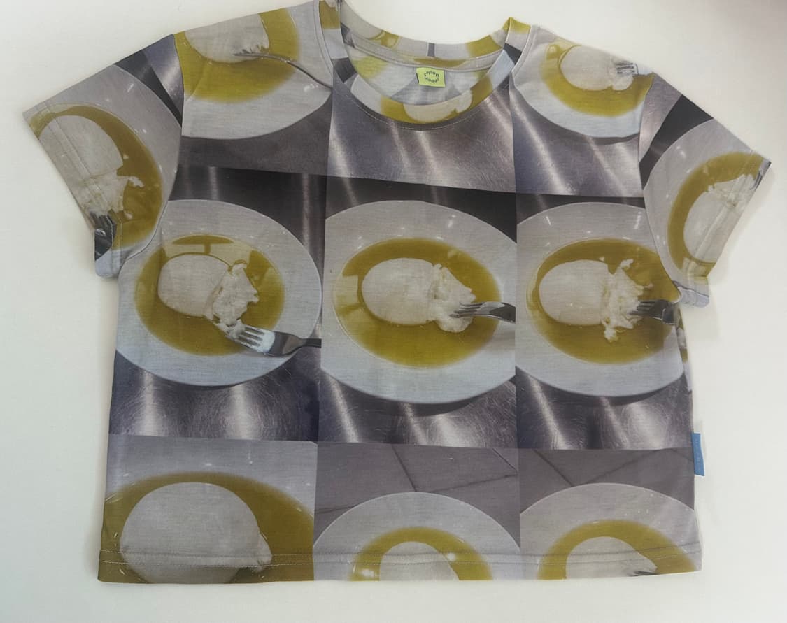 시눈 BURRATA CHEESE T-SHIRT 상품이미지4