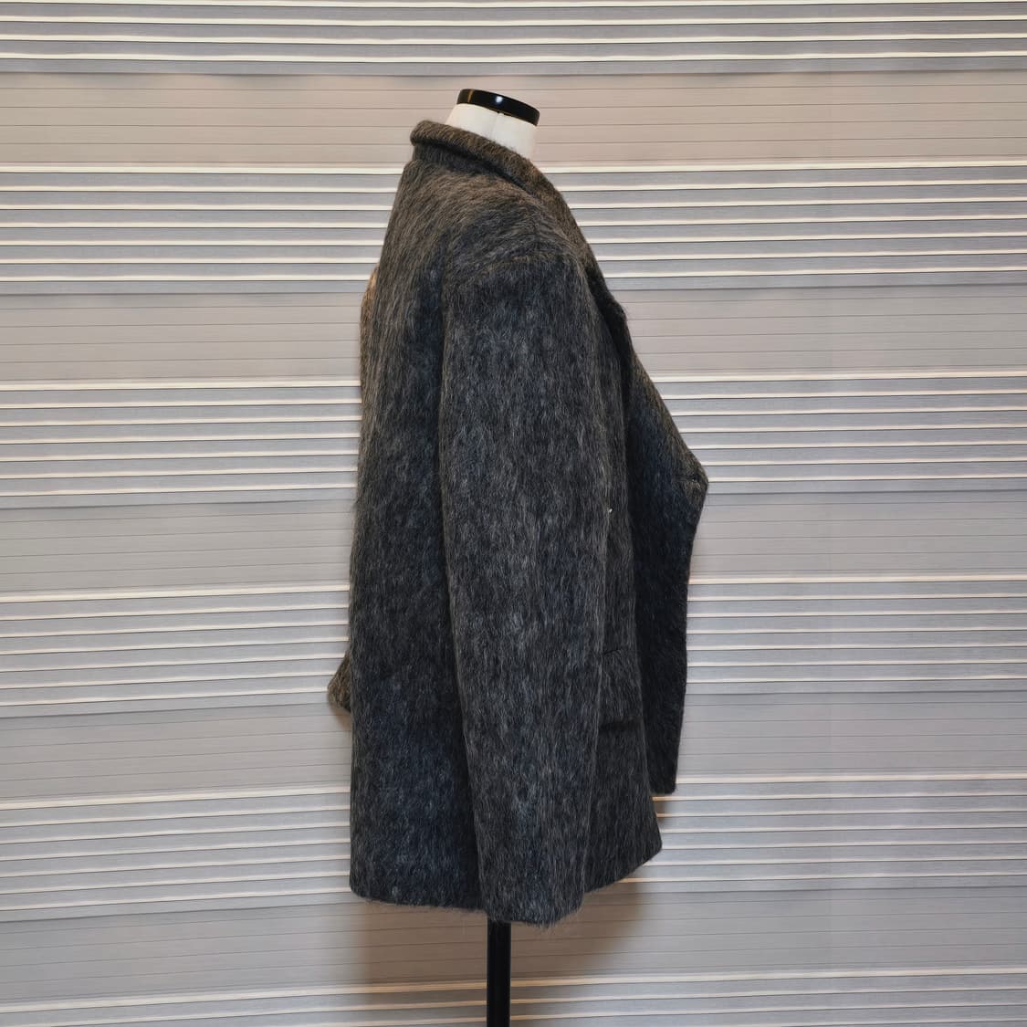 《새상품》모헤어 자켓 코트 & 허리끈 (또는 머플러로 사용) 상품이미지6