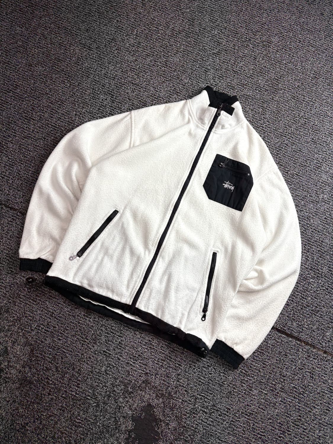 00s 스투시 올드스툴 쉐르파 플리스 자켓 3183 상품이미지1