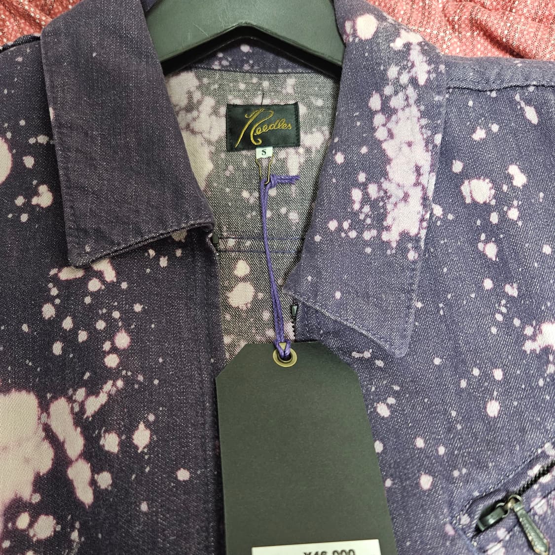 (급처) 니들스 19ss 커버올 블리치드 데님 카우보이 워크 자켓 상품이미지2