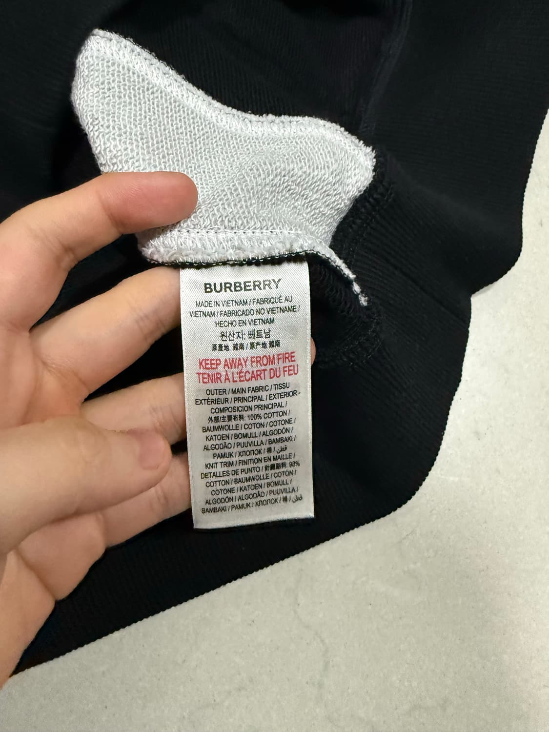 [당일출고,M사이즈] 버버리 노바체크 후드집업 상품이미지4