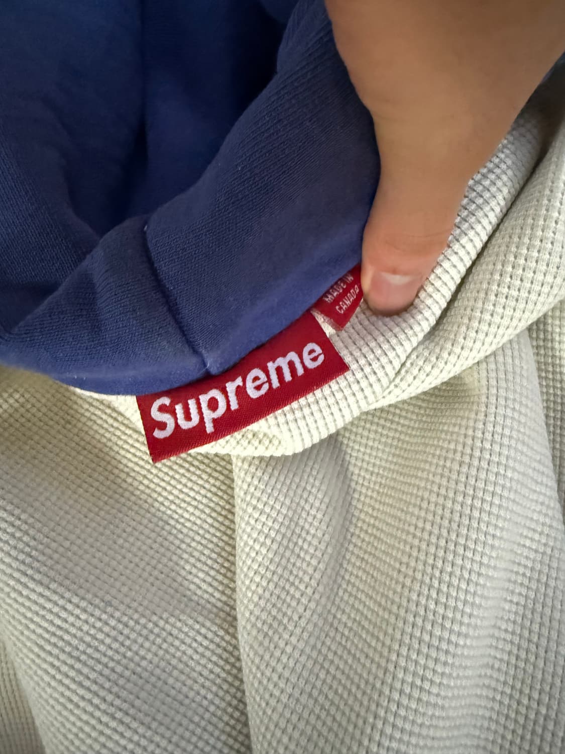 슈프림 2007 fw 아치 로고 써멀 후드집업 상품이미지2