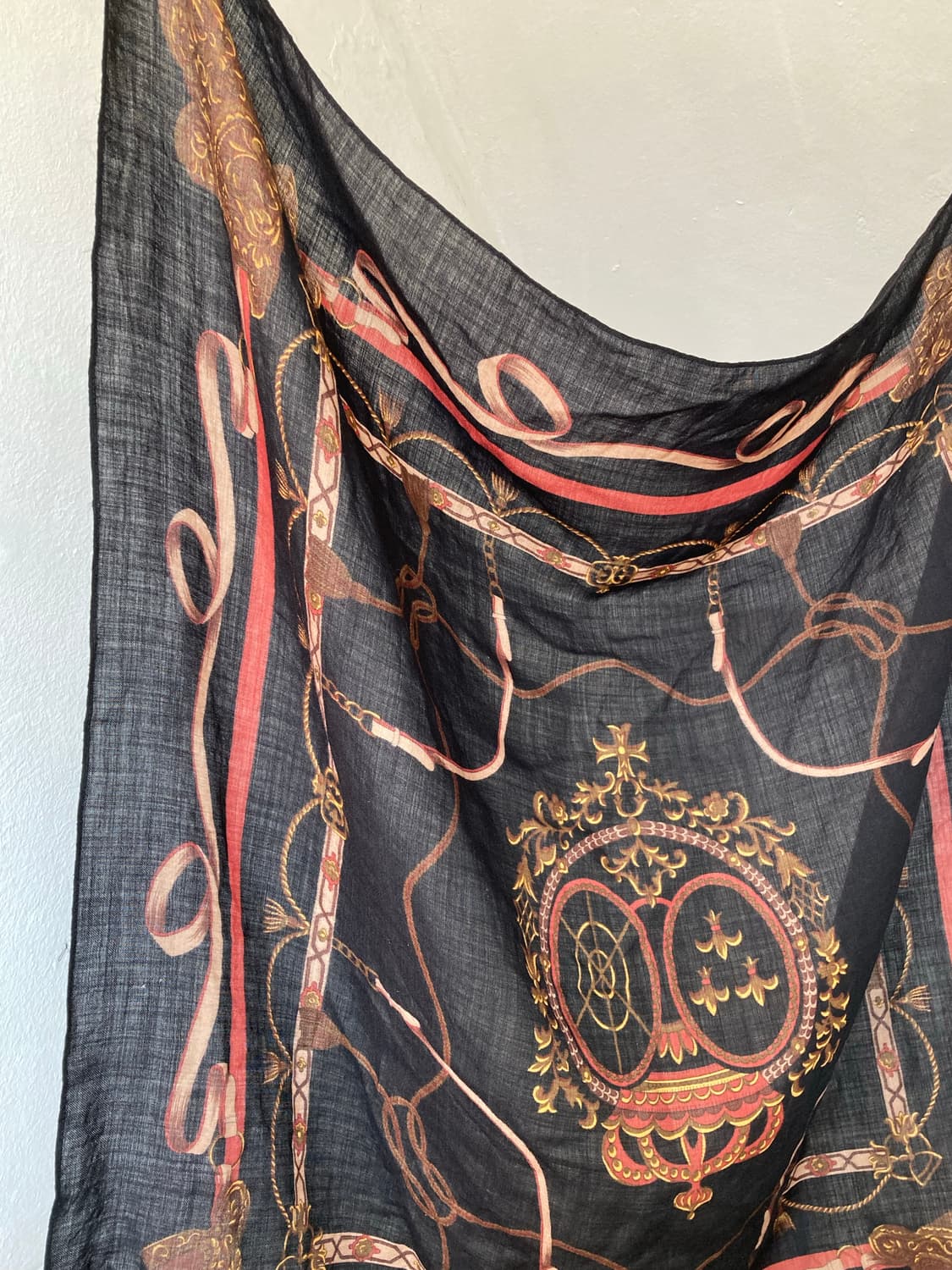 빈티지 바로크 프린트 패브릭 상품이미지2