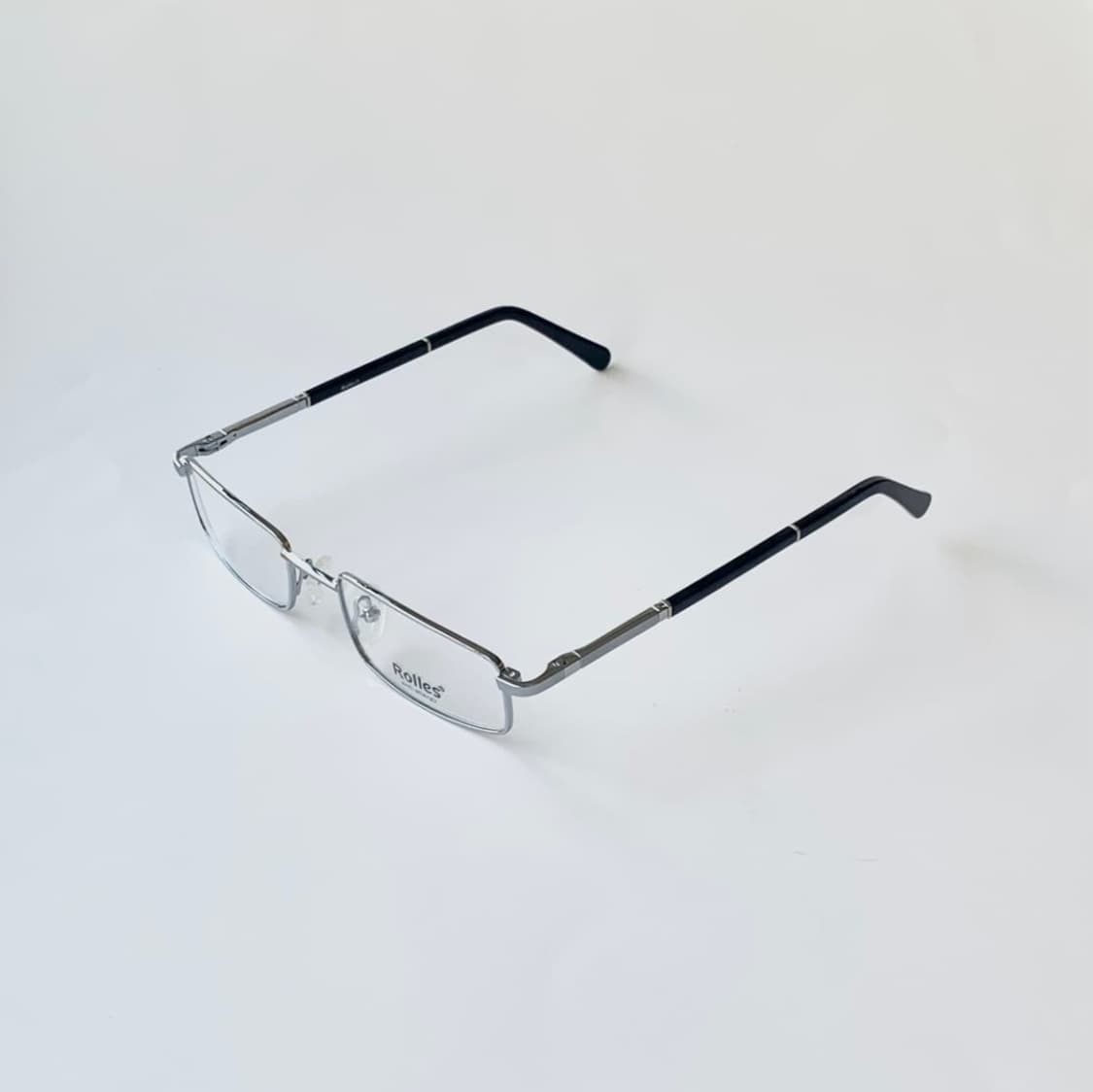 데드스탁 슬림 사각 실버 빈티지 안경테 1766 상품이미지3