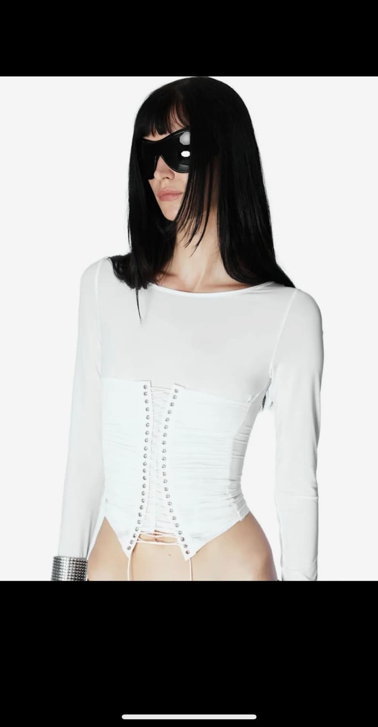 2000아카이브 코르셋 탑 상품이미지3