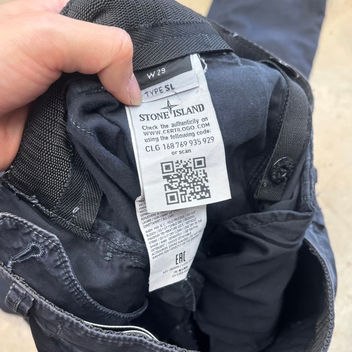 🫶🏻 스톤아일랜드 카고팬츠 🫶🏻 상품이미지5