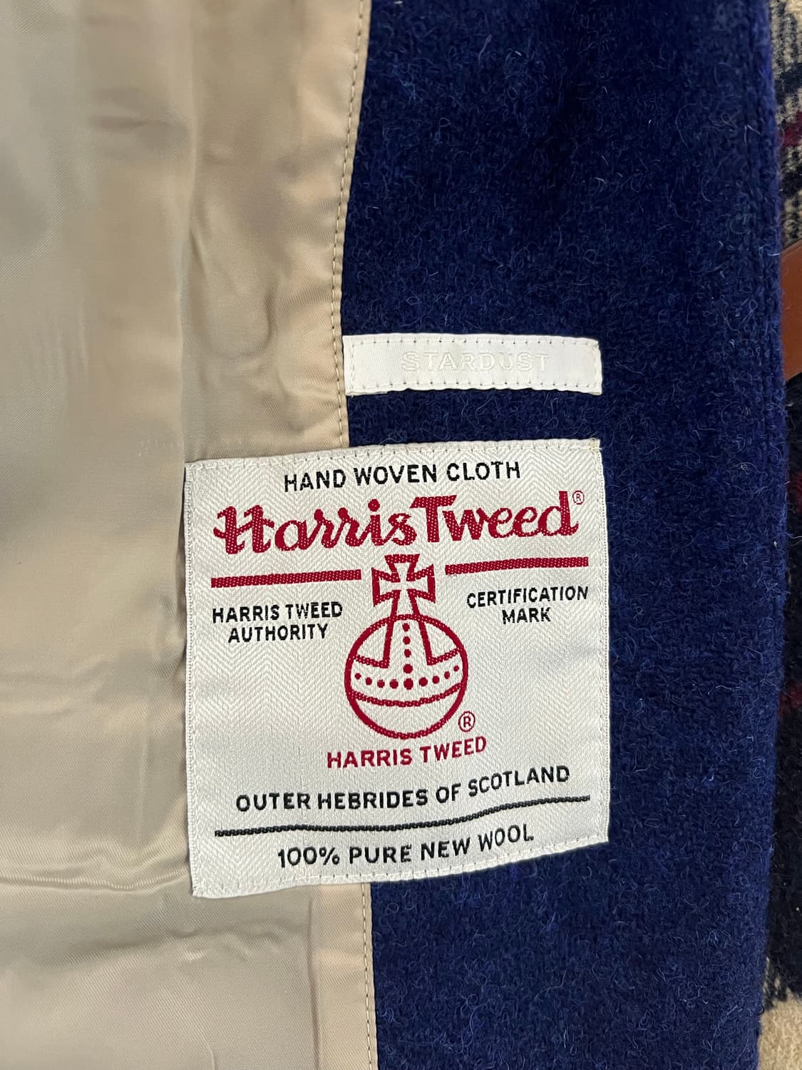 해리스트위드 자켓(스타더스트) 새상품 상품이미지4