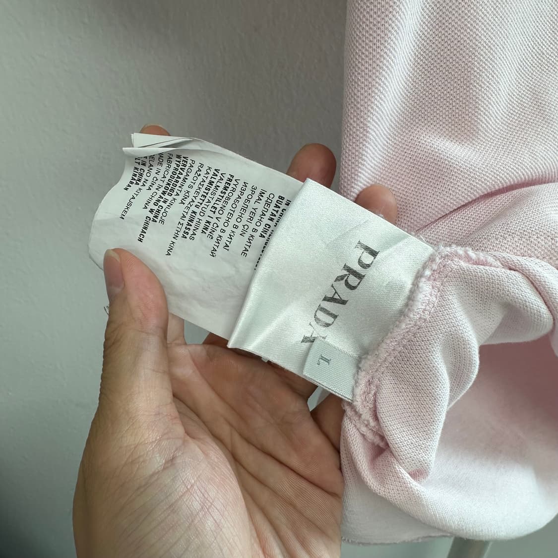 프라다 로고 카라티 상품이미지7