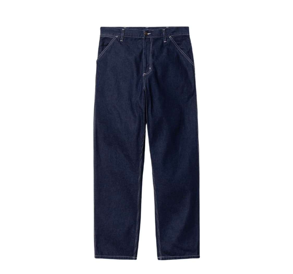 칼하트 WIP 노르코 블루 데님 심플 팬츠 블루 원 워시 상품이미지1
