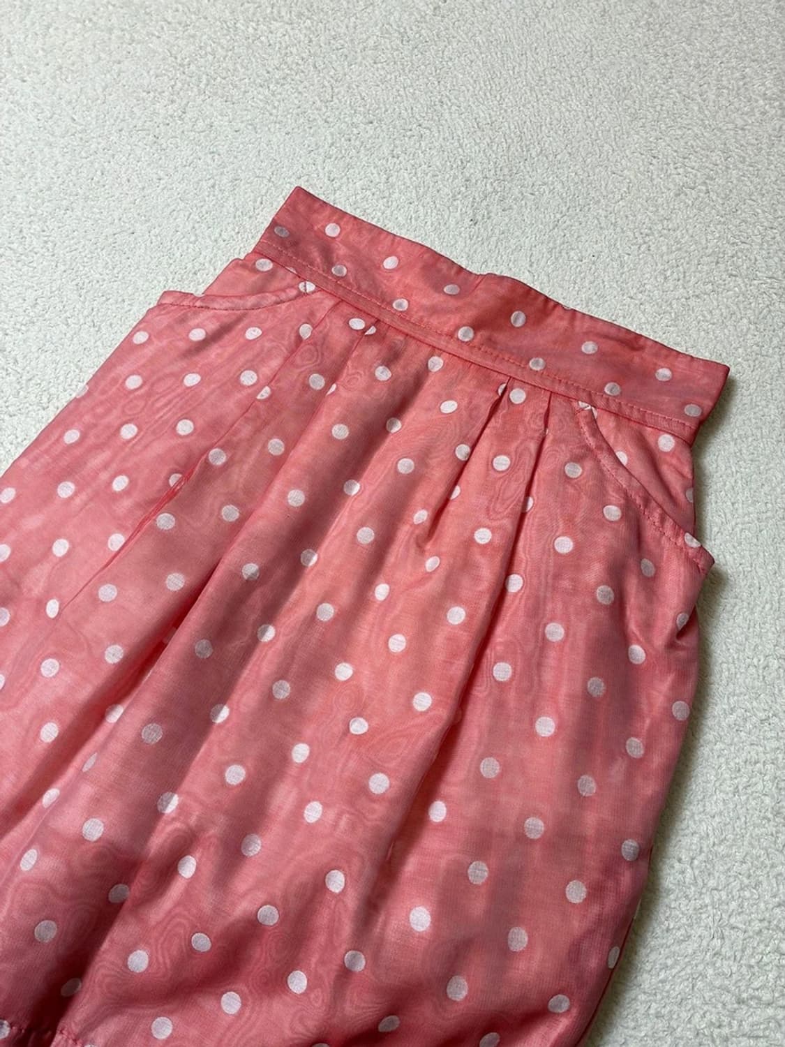 비비안웨스트우드 튤립 00's 도트 미디 스커트 PN7553 상품이미지2