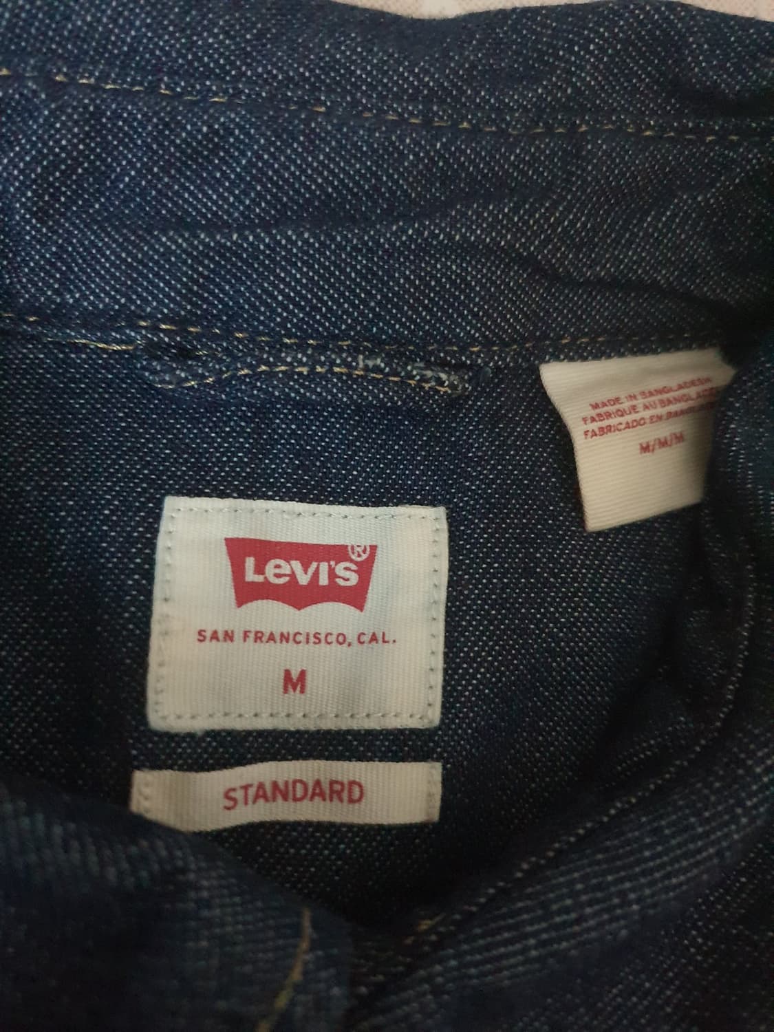 리바이스 Levi's 바스토우 웨스턴 데님 셔츠 M 상품이미지3