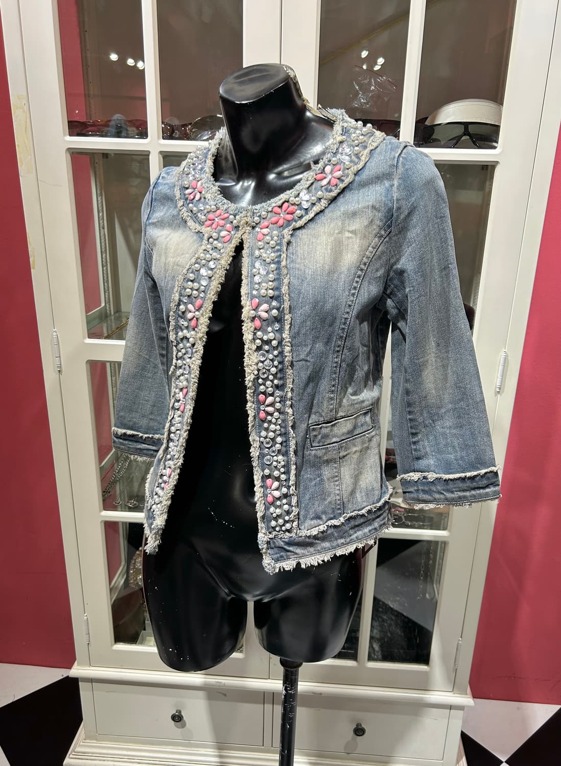 Rady denim jacket 레디 원 미니후크 데님 자켓 상품이미지1