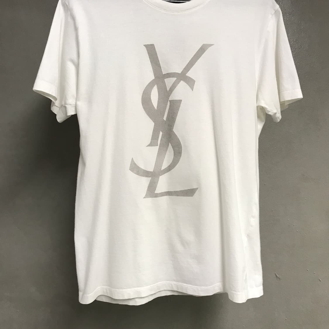 YSL 입생로랑 화이트 반팔 티셔츠 L 상품이미지3