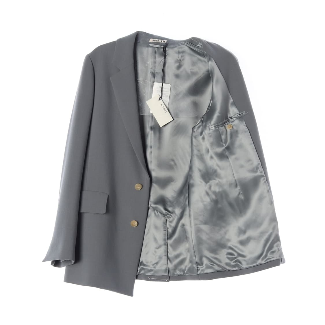 (새상품)오라리 21FW 울97% 블레이저 재킷 자켓 그레이 M 상품이미지2