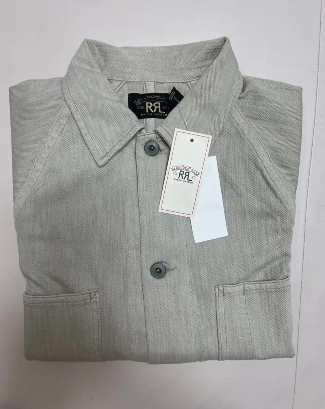 RRL [새상품] 니트 헤링본 트윌 자켓 M 판매 상품이미지9