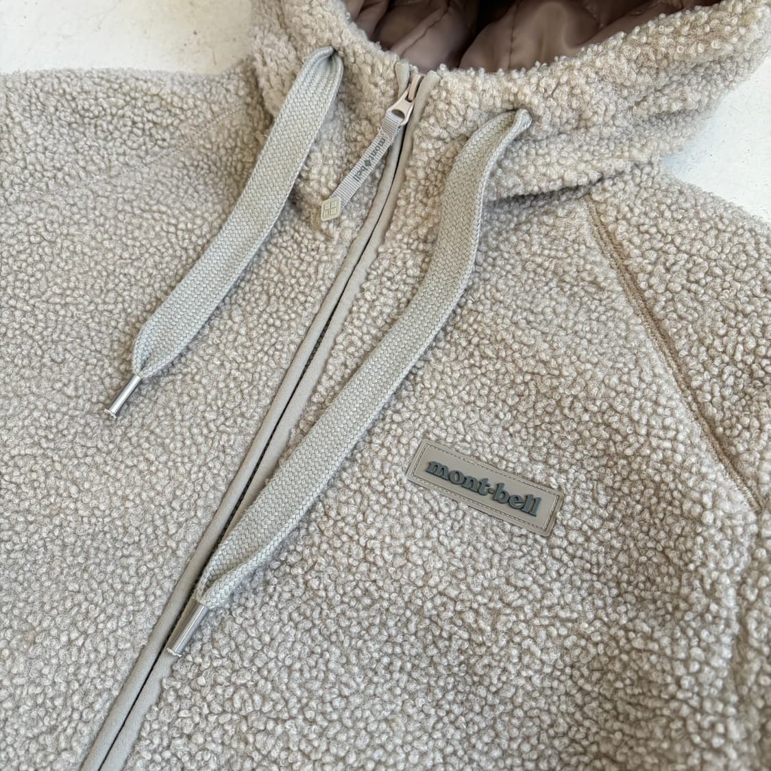 몽벨 빈티지 플리스 후드자켓 L 상품이미지4