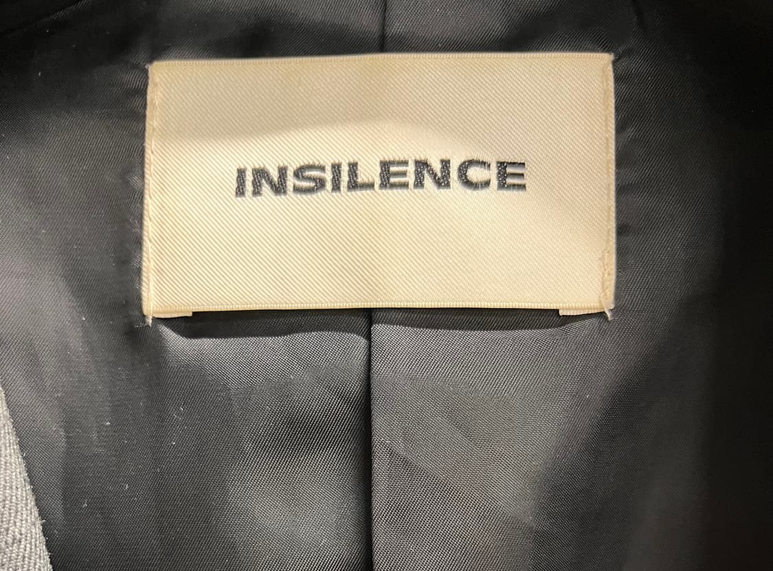 인사일런스 그레이 울 자켓 M 상품이미지3