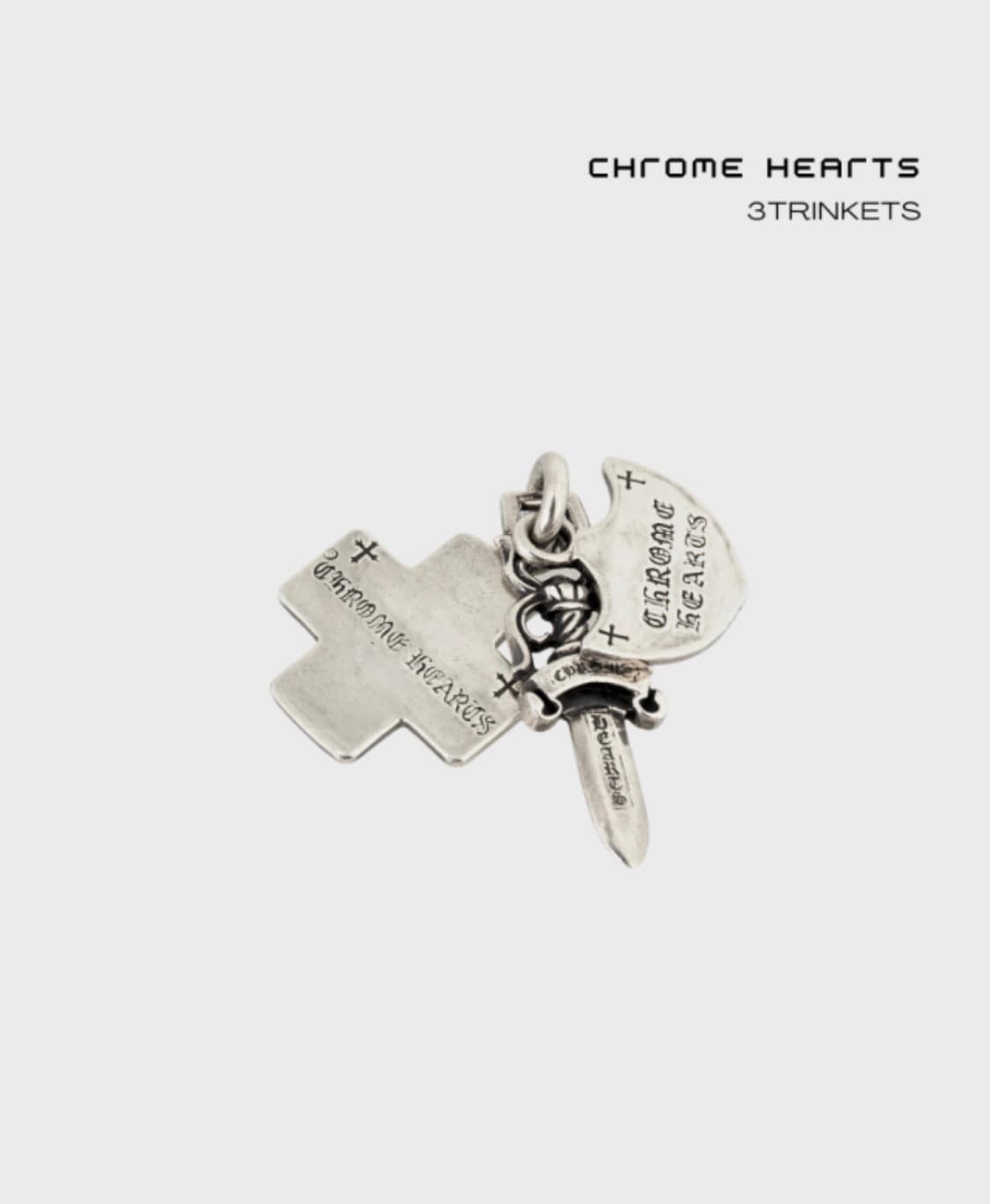 크롬하츠 3트링켓 펜던트 상품이미지1