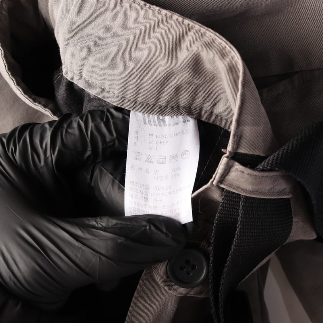 마르시오디에고 마디 벨티드 하프 팬츠 L 상품이미지6