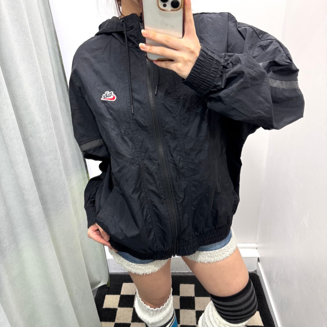 나이키 블랙 바람막이 상품이미지2